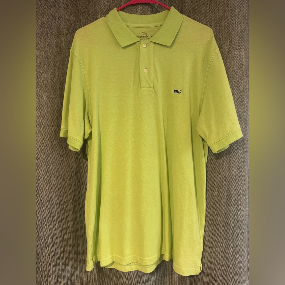 Vineyard Vines Men's Lime Polo Shirt